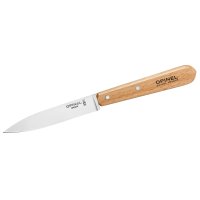 Opinel Küchenmesser Set Essentials Natural 4-teilig rostfrei Buchenholz-Griffe