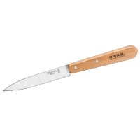 Opinel Küchenmesser Set Essentials Natural 4-teilig rostfrei Buchenholz-Griffe