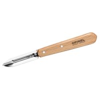 Opinel Küchenmesser Set Essentials Natural 4-teilig rostfrei Buchenholz-Griffe