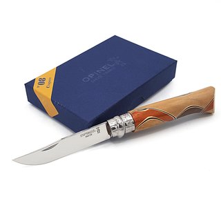 Opinel Sammlermesser Nr.8 Design Bruno Chaperon  individuelle Holzauswahl