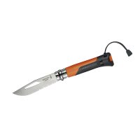 Opinel Outdoor Sport Nr. 8 Griff orange/grau