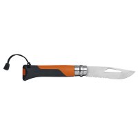 Opinel Outdoor Sport Nr. 8 Griff orange/grau