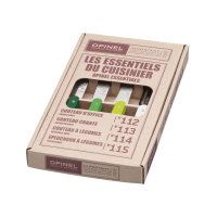 Opinel Küchenmesser Set Essentials Primavera 4-teilig rostfrei