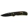 Puma Tec Einhandmesser beschichtete Klinge mit Liner Lock, Edelstahl-Griffschalen mit Puma-Motiv