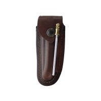 Braunes Leder-Etui, für Laguiole-Messer mit 12 cm...