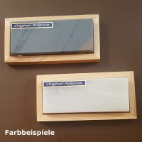 Arkansas Naturstein hart in Holzschatulle 150x50mm