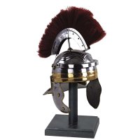 Rmischer Helm mit Helmbusch