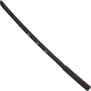Samurai-Holzschwert schwarz