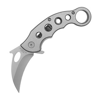 Haller Taschenmesser Karambit klein mit Ring, 420 rostfrei  mit Clip