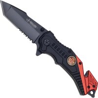 Haller Rescue Taschenmesser IV schwarz rot