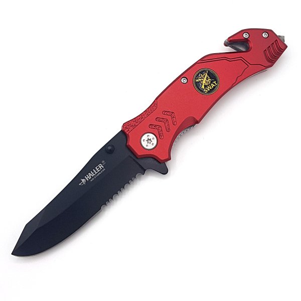 Haller Rescue Taschenmesser rot