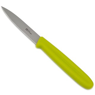 Küchenmesser Griff grün - Allzweckmesser 8,5 cm Klinge rostfrei