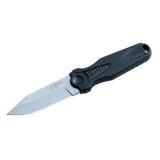 Herbertz Neck Knife, Stahl AISI 420, matt gestrahlt, Kunststoff-Griff, Kunststoff-Scheide, Tragekordel