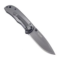 Puma TEC Einhandmesser, Droppoint-Klinge, 420-Stahl,...