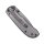 Puma TEC Einhandmesser, Droppoint-Klinge, 420-Stahl, Edelstahl-Griffschalen, Framelock, Gürtelclip