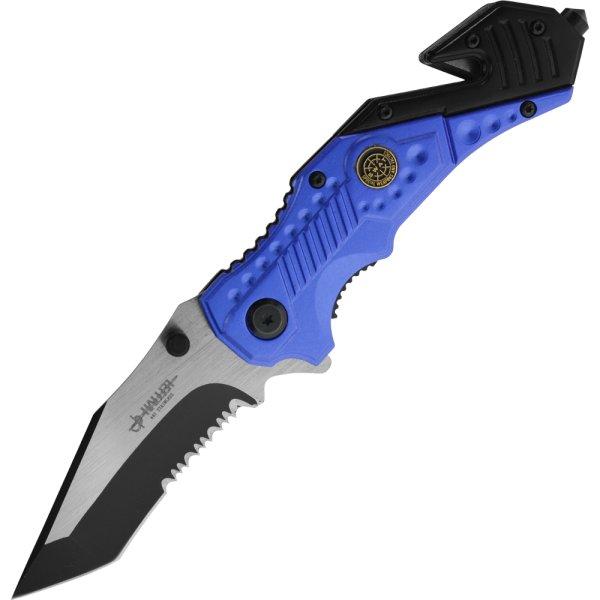 Rescue Taschenmesser blau/schwarz
