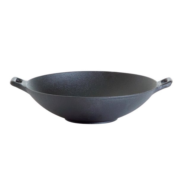 Wok aus Gusseisen Ø 30 cm