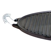 Paella Portables Set Nr. 1 komplett inkl. Grillplatte Ø 42 cm, Pfanne und Backhaube