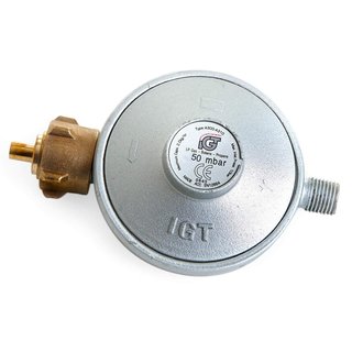 Gasdruckminderer mit Gasschlauch 50 mbar (Set)