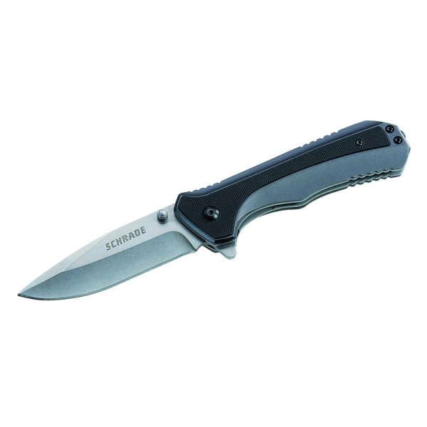 Schrade Einhandmesser, High Carbon 9Cr18MoV Stahl,...