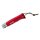Opinel Taschenmesser Nr. 8 Colorama rostfrei Buchenholzgriff rot inklusive Kunstlederetui