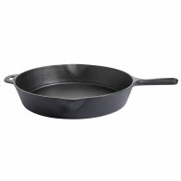 Hockerkocher-Set (klein) mit Gusseisenpfanne Ø 39 cm - ohne Zündsicherung