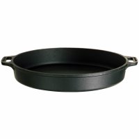 Hockerkocher-Set (klein) mit Gusseisenpfanne Ø 40 cm inkl. Gasschlauch & Regler