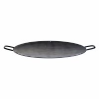 Hockerkocher-Set (klein) mit Eisen-Wok/Grillschale Ø 50 cm inkl. Gasschlauch & Regler