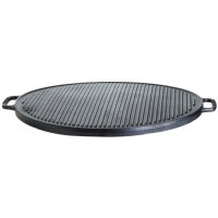 Hockerkocher-Set (groß) mit Gusseisengrillplatte Ø 45 cm - ohne Zündsicherung