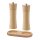 Salz- und Pfeffermühle Frankfurt 18 cm mit Untersetzer aus Holz natur