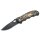Herbertz-Einhandmesser Klappmesser Liner Lock, Leichtmetallschalen, Spinnennetz-Motiv, Clip