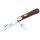 Hartkopf Taschenmesser Amouretteschalen, Neusilberbacken