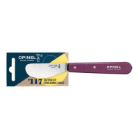Opinel Aufstrichmesser No. 117 - Buttermesser mit violettem Buchenholzgriff