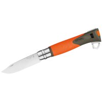 Opinel Nr. 12 Explore orange Outdoormesser (OVP fehlt)
