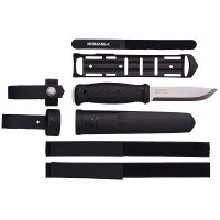 Morakniv Gürtelmesser Garberg Multi Mount, Stainless Steel, Gummi-Griff, Multi-Mount Scheide, Molle kompatibel