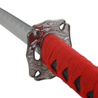 Samuraigarnitur white and red - 4 tlg.
