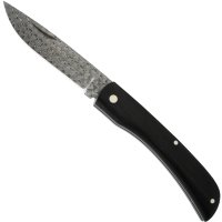 Haller Damast Taschenmesser Ebenholzgriff