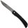 Haller Damast Taschenmesser Ebenholzgriff