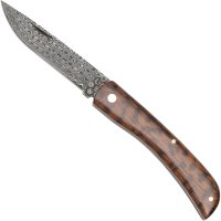 Haller Damast Taschenmesser Schlangenholzgriff