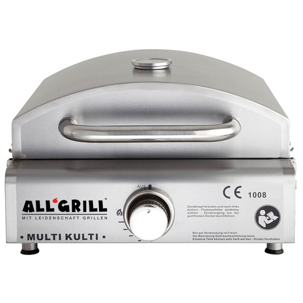 MULTI-KULTI®, der multifunktionale Gasgrill - ohne Zündsicherung