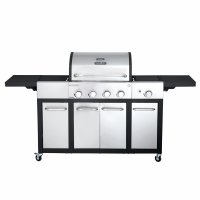 AllGrill Gasgrill Major inkl. klappbarer Seitentische