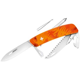 SWIZA Schweizer Messer C06 FILIX  orange-farn Anti-Rutsch-Schalen, Säge 12 Funktionen