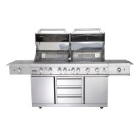 Allgrill® Gasgrill Outdoorküche "EXTREM light" Topline Volledelstahl