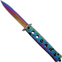 Haller Stiletto rainbow Klappmesser