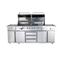 Allgrill® Gasgrill Outdoorküche "EXTREM" Topline Volledelstahl