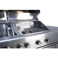 Allgrill® Gasgrill Outdoorküche "EXTREM" Set mit Grillspieß und Wetterschutzhülle