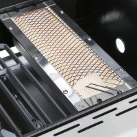 Allgrill Gasgrill "ELEGANCE" -schwarz- Set inkl. Wetterschutzhülle, Grillspieß und Gussgrillplatte