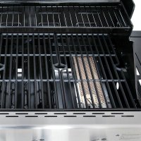 Allgrill Gasgrill "ELEGANCE" -schwarz- Set inkl. Wetterschutzhülle, Grillspieß und Gussgrillplatte