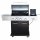 Allgrill Gasgrill "ELEGANCE" -schwarz- Set inkl. Wetterschutzhülle, Grillspieß und Gussgrillplatte
