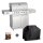 Allgrill® DE-LUXE Topline Volledelstahl Gasgrill CHEF L mit Wetterschutzhülle